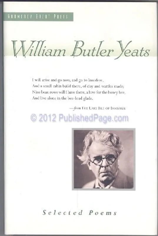 Actieprijs Selected poems - William Butler Yeats