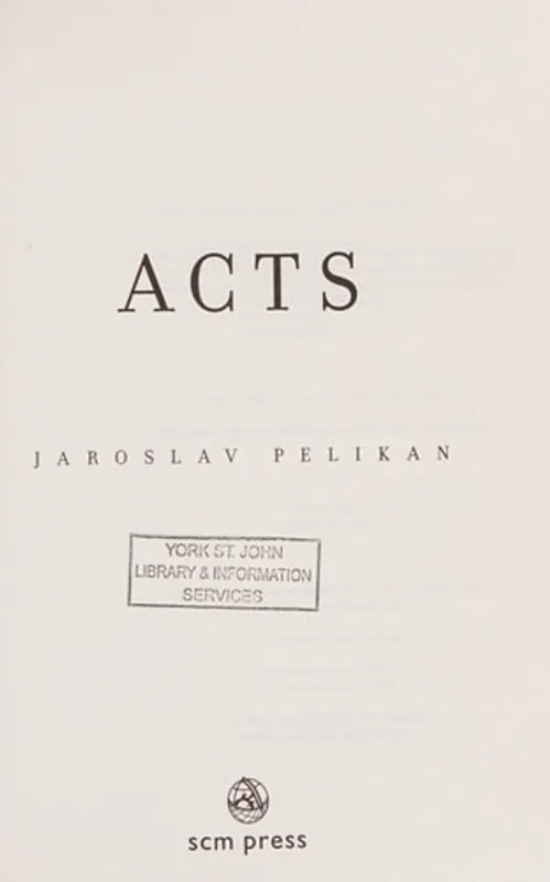 Koop Online Acts - Jaroslav Jan Pelikan