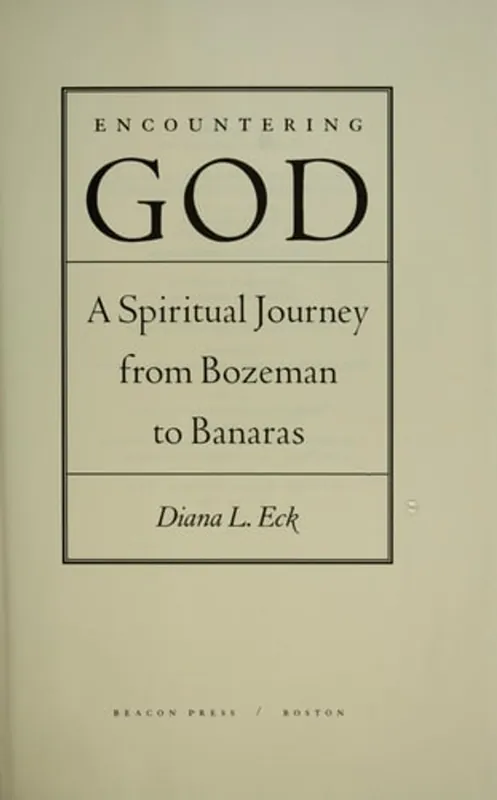 Hoge Kwaliteit Encountering God - Diana L. Eck