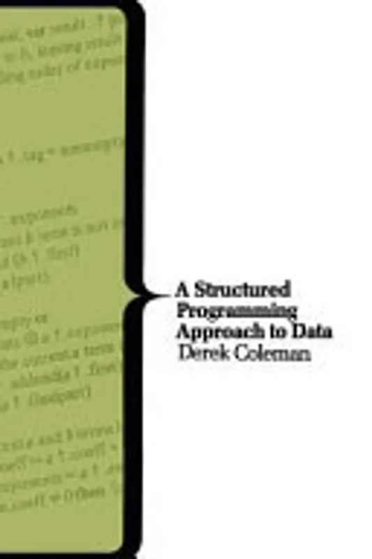 Koop Online Structured Programming Approach to Data - Derek Coleman