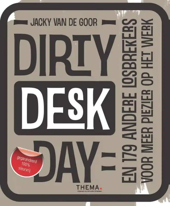 Dirty desk day - Jacky van de Goor Shop Nu