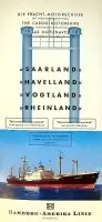 Koop Online Brochure Hamburg-Amerika Linie Saarland, Havelland, Vogtland, Rheinland - Hal