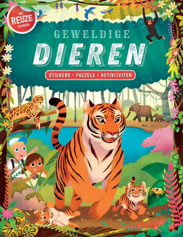 Koopje Geweldige dieren stickerboek / Druk 1