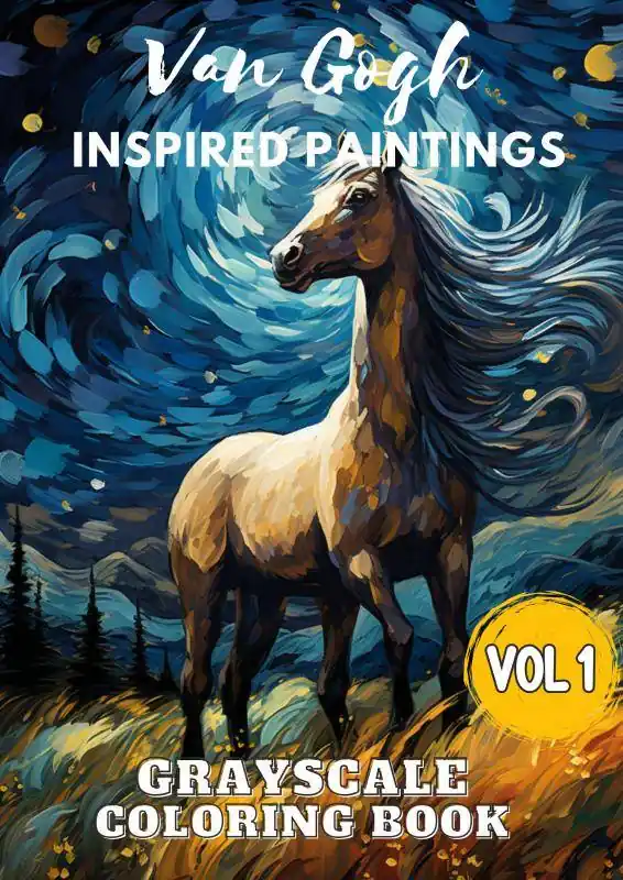 Van Gogh Inspired Paintings Vol 1 / 1st Edition Gereduceerde Prijs