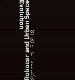 Robocar and Urban Space Evolution / Druk 1 Lage Kosten