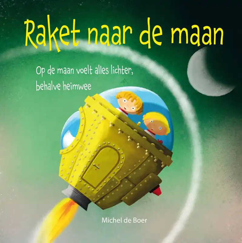 Raket naar de maan / Druk 1 Gereduceerde Prijs