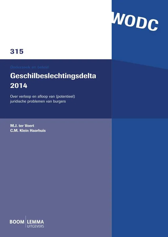 Korting Geschilbeslechtingsdelta 2014 / Druk 1