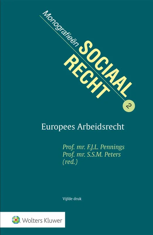 Europees Arbeidsrecht / Druk 5 Voordeelprijs