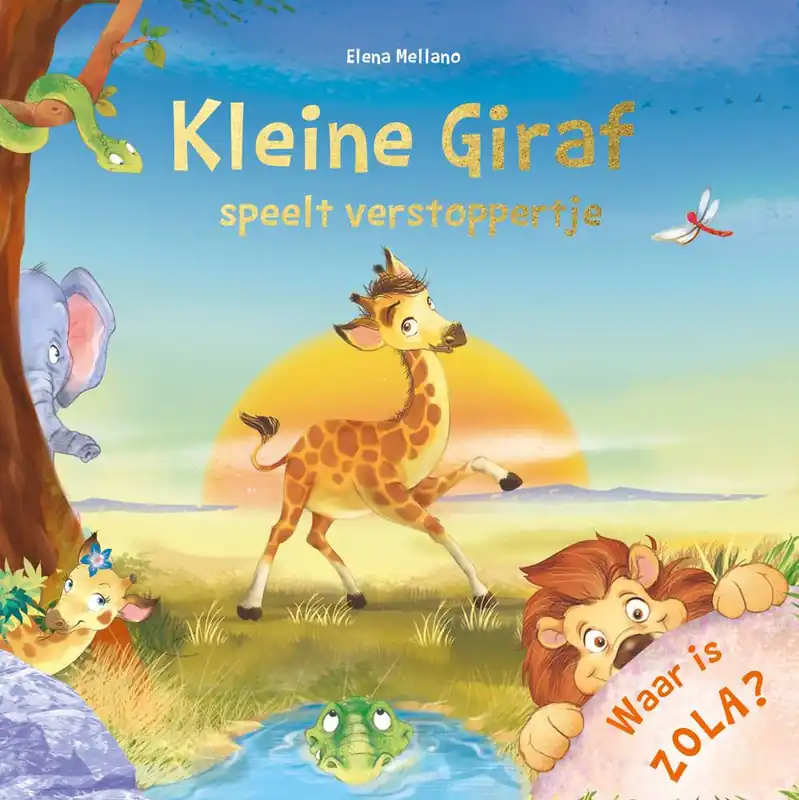 Kleine Giraf speelt verstoppertje / Druk 1 Bestseller