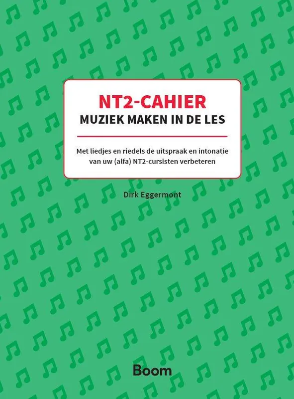 Direct Beschikbaar NT2-cahier Muziek maken in de les / Druk 1