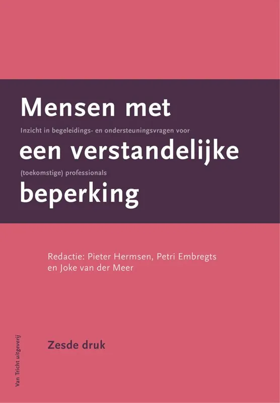 Mensen met een verstandelijke beperking / Druk 6 (Zesde, herziene en uitgebreide druk) Rechtstreeks Van De Fabrikant