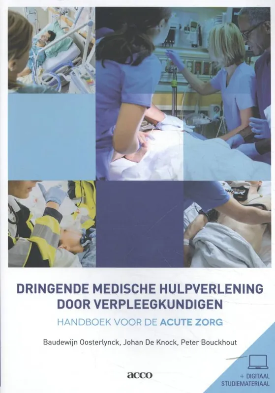 Dringende medische hulpverlening door verpleegkundigen / Druk 1 Uitverkoop