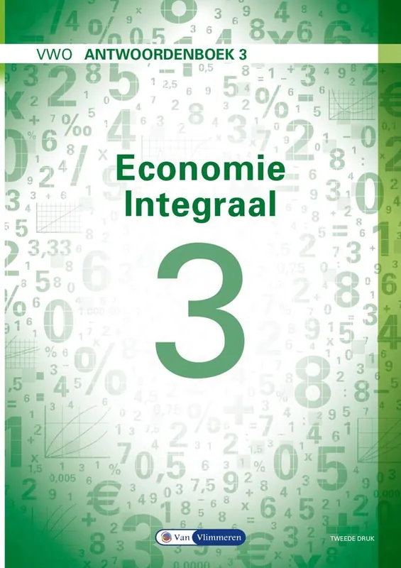 Economie Integraal VWO Antwoordenboek 3 / Druk 2 Voordeelprijs