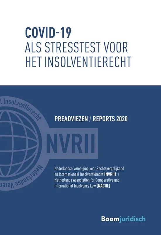 Covid-19 als stresstest voor het insolventierecht / Druk 1 Exclusieve Aanbieding