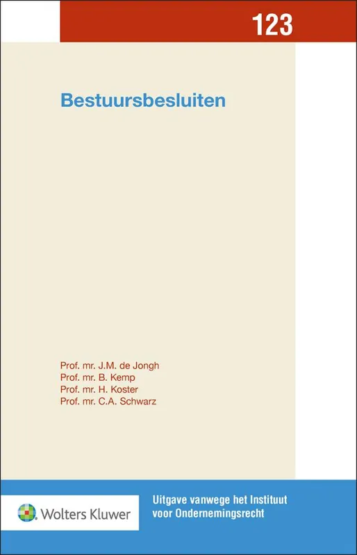 Must-Have Bestuursbesluiten / Druk 1