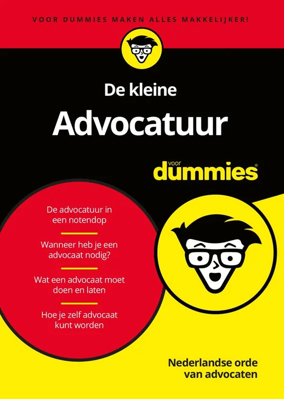 Flitsaanbieding De kleine Advocatuur voor Dummies / Druk 1