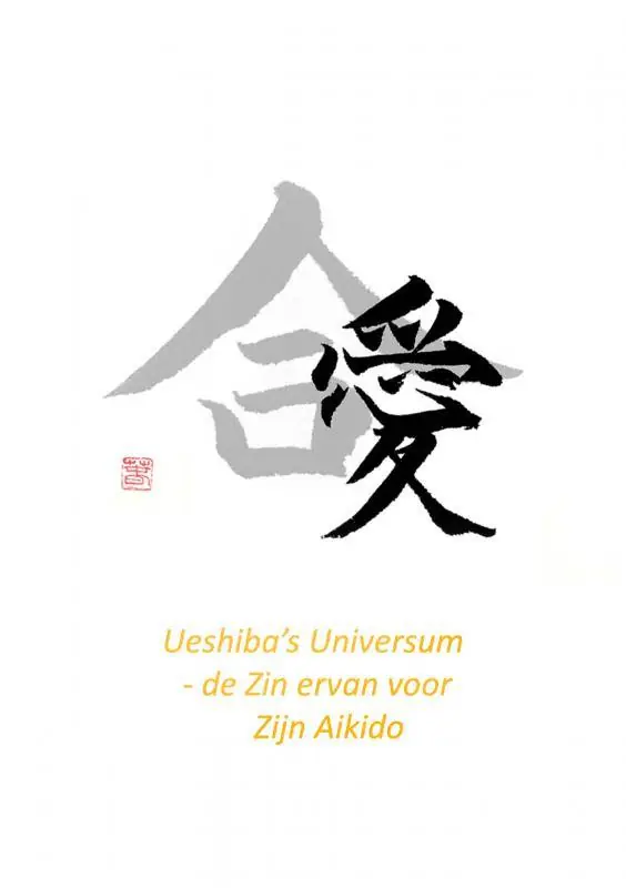 Ueshiba's Universum - de Zin ervan voor Zijn Aikido / Druk 2 Veilige Betaling