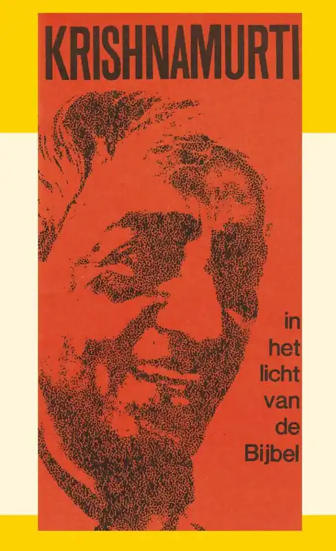 Krishnamurti / Druk 1 Nieuw