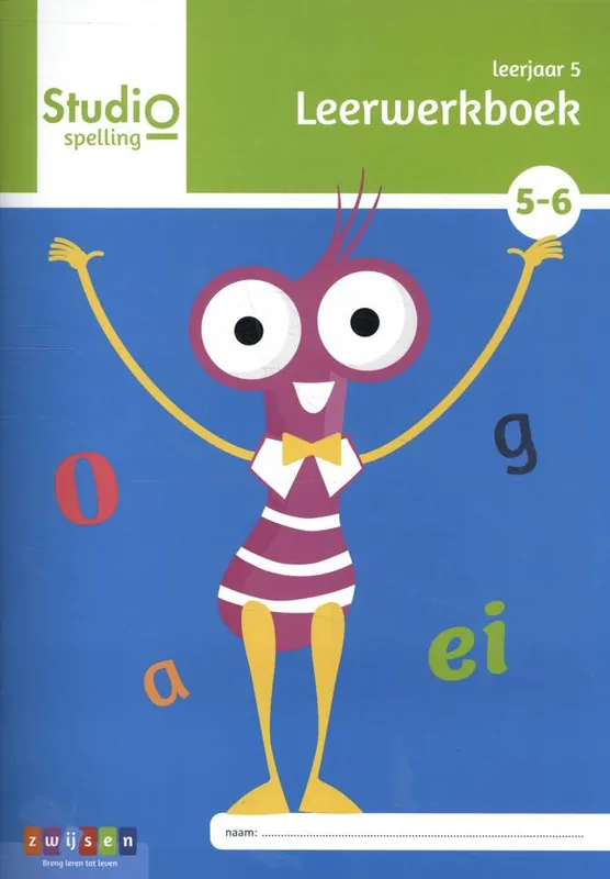 Merkproduct Studio Spelling Leerjaar 5. Blok 5-6 leerwerkboek / Druk 1